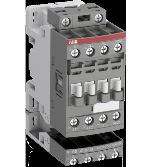 1SBL137001R1301 - AF09-30-01-13 100-250Vac/dc 3P 9A 1NC  Power Contactor - ABB