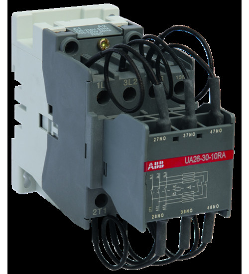 1SBL241024R8410 - UA26 Capacitor Duty Contactor 22kVAR, Coil Voltage 110Vac, Aux. Contact 1NO - ABB