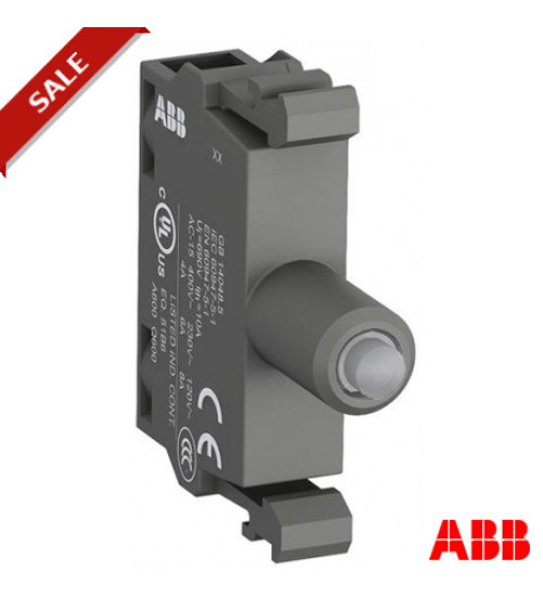 1SFA611621R1074 - Lamp blocks with integraded LED, Rated voltage 230 VAC,MLBL-07L - ABB