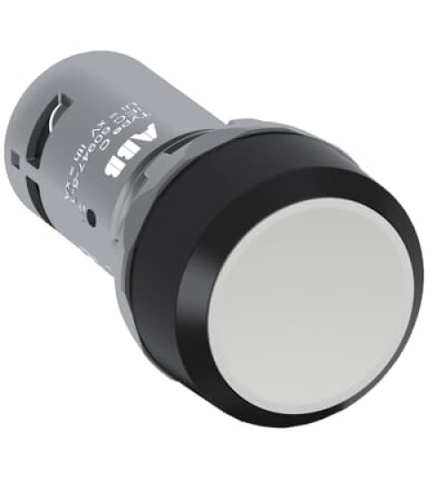 1SFA619101R1027 - Flush Head, Maintained, Non-illuminated flush pushbutton CP2-10U-20, Grey, 2NO, 300V - ABB