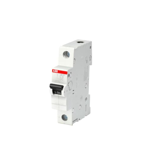 1SYS251067R0974 - SB201-C1.6DC, 1P 1.6A 6kA C-Curve MCB - ABB