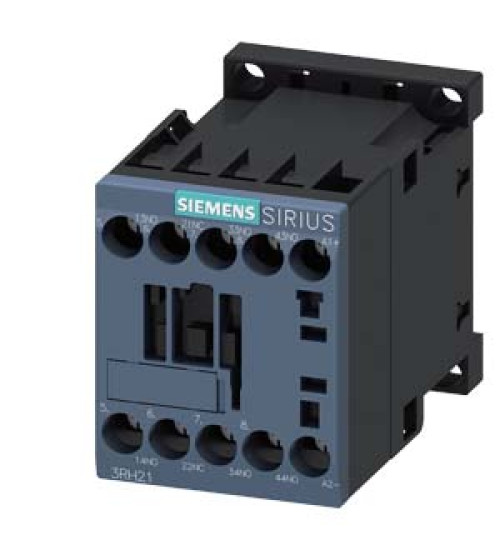 3RH2131-1SB40 - Coupling contactor relay, 3 NO+1 NC 24 V DC, 0.85-1.85-US with integrated suppressor diode Size S00 screw terminal - siemens