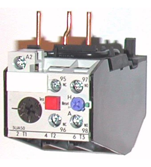 3UA5000-1G - Thermal Overload Relay 4  - 6.3 A, Contactor Mounting, Manual Reset, Suitable For 3TF30/31 Contactors - Siemens | Electrihub
