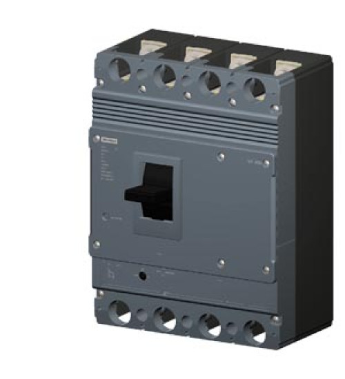 3VJ1340-3EB42-0AA0 - MCCB 400 A, 4 Pole, 25 kA, Adjustable O/L & Fixed S/C Settings, Thermal Magnetic Trip Unit (ATFM) - Siemens | Electrihub