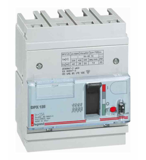 40A  4P Icu Breaking Cap-50 kA Microprocessor LSIG Type-DPX