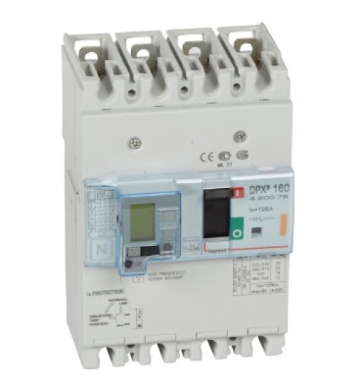 160A  4P Icu Breaking Cap-50 kA Microprocessor LSIG Type-DPX
