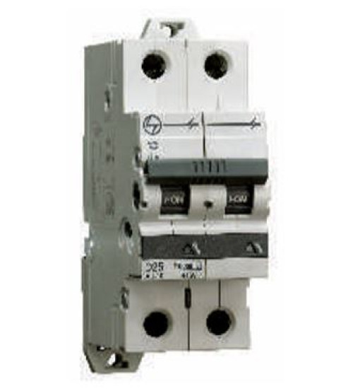 AU10S20633D - 63A 2P 10kA Curve-D Exora MCB - L&T