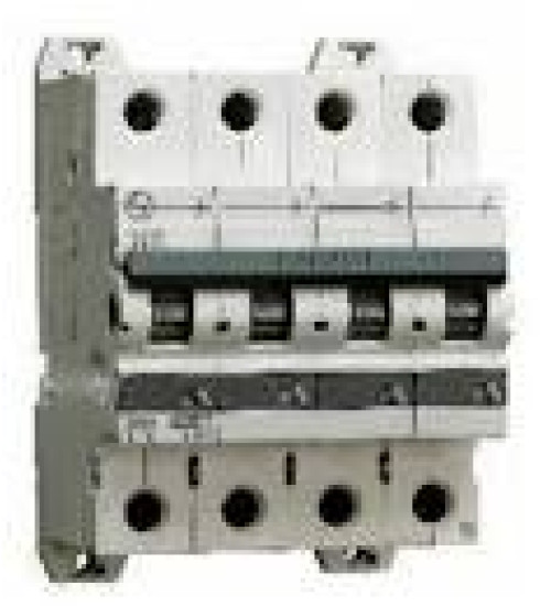 AU10ST0633C - 63A 3P+N 10kA Curve-C Exora MCB - L&T