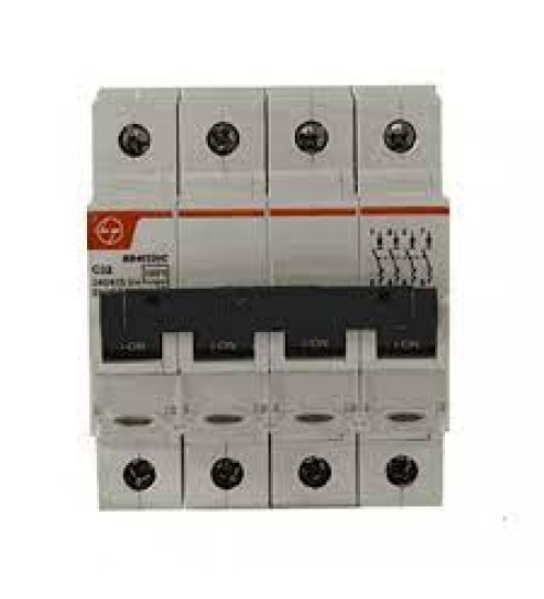AU15S40803D - 80A 4P 15kA Curve-D Exora MCB - L&T