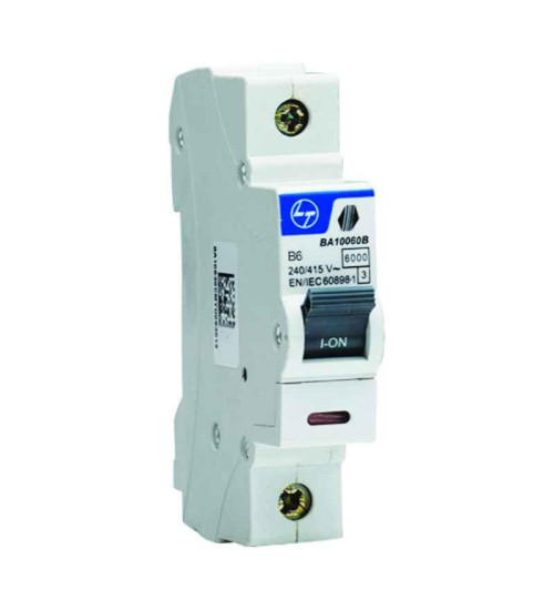 BA10320B - 32A 1P 6kA Curve-B Exora MCB - L&T