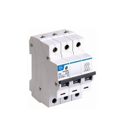 BA30400C - 40A 3P 6kA Curve-C Exora MCB - L&T