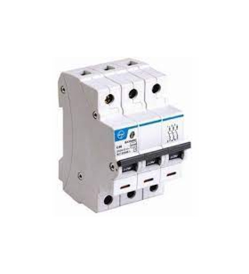 BA30630C - 63A 3P 6kA Curve-C Exora MCB - L&T