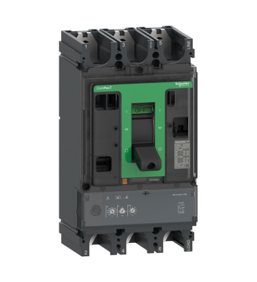 C40F32M320 - Circuit breaker, ComPacT NSX400F, 36kA/415VAC, 3 poles, MicroLogic 2.3M trip unit 320A - Schneider Electric
