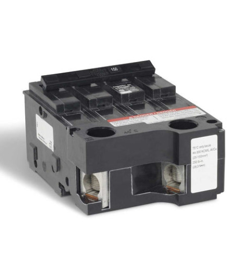Square D CHOM2150BB - Mini branch circuit breaker, Homeline Canadian, 150A, 4 pole, 120/240VAC, 10kA AIR, standard type, plug in, UL | Schneider Electric