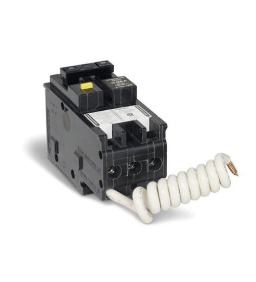CHOM250GFI - Mini circuit breaker, Homeline Canadian, 50A, 2 pole, 120/240VAC, 10kA AIR, ground fault class A, plug in, UL | Schneider Electric