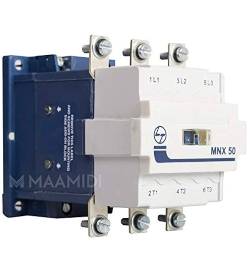 CS97015GOOO - 80A 4P 24Vac Type- MCX Power Contactor - L&T