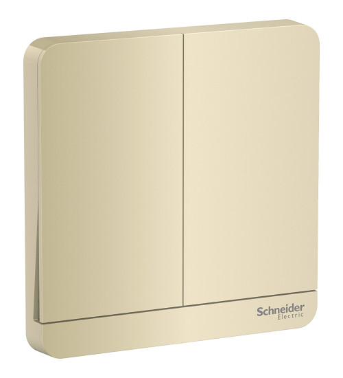 E8332L1_GH_G8 - 16AX 250V 2 Gang 1 Way Switch | Schneider Electric