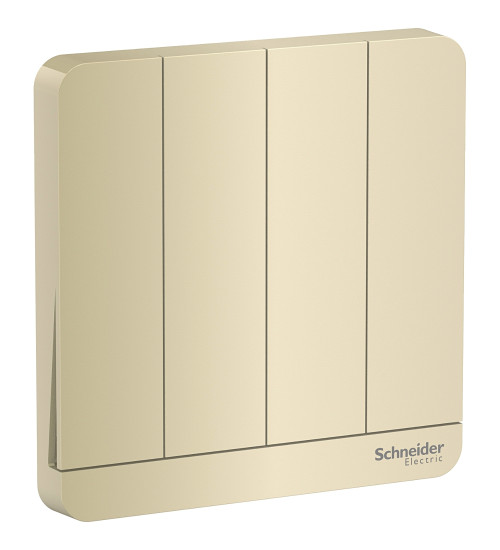 E8334L2_GH_G8 - 16AX 250V 4 Gang 2 Way Switch | Schneider Electric