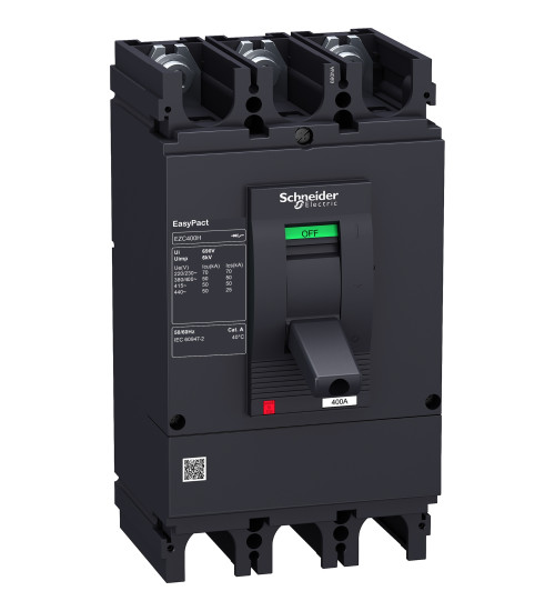 EZC400H3320N - circuit breaker Easypact EZC400H AC TMD AC 320 A AC 3 poles 3d AC Schneider Electric