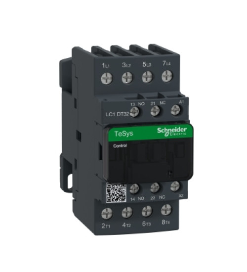 LC1DT32U7 - TeSys D contactor AC 4P(4 NO) AC AC-1 AC <= 440 V 32 A - 240 V AC 50/60 Hz coil - Schneider Electric
