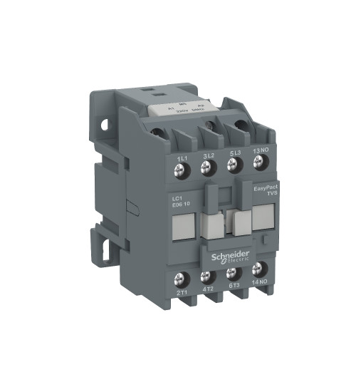 LC1E1210N5 - Easy TeSys contactor 3P(3 NO) AC AC-3 AC <= 440 V 12A - 415 V AC coil - Schneider Electric