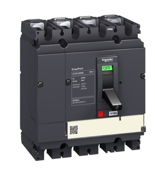LV516468 - Easy Pact CVS - CVS160N circuit breaker - 4P /3d - Schneider Electric