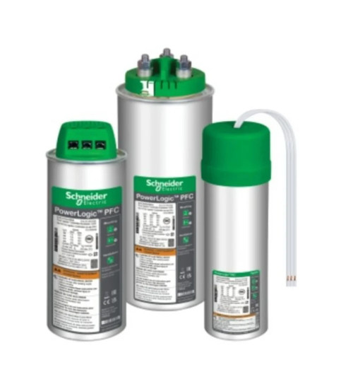 Schneider Electric 25kVAr 480V VarPlus Box Energy (MD-XL) Detuned Filter Application Capacitor, MEHVBENY250A48