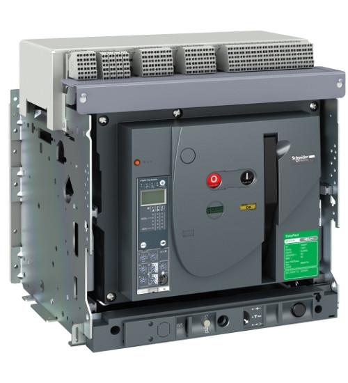 MVS32N3NW6V - Circuit breaker, Easy Pact MVS, 3 Poles, 3200A, 50kA, EDO, ETV6, drawout, electrical - Schneider Electric