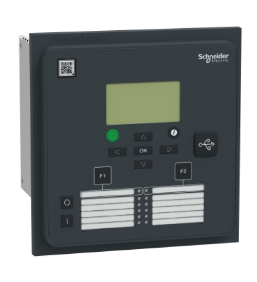 P3U20-5AAA3ACAA - universal protection relay, PowerLogic P3U20, 4L, 1U, 10DI/5DO, Uaux: 48-230V, DI: 220-230V, 2 x RJ-45 - Schneider Electric