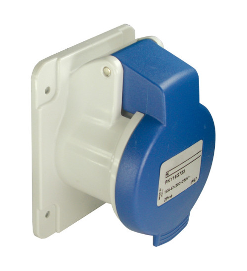 PKF32G423 - PratiKa socket AC screw AC straight AC 32A AC 2P + E AC 200...250 V AC AC panel AC Schneider Electric