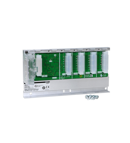 Q PLC Series Base unit power supply + CPU + 3 I/O slots