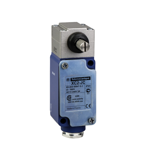 XC2JC10551 - Limit switch, Limit switches XC Standard, XC2 J, steel square rod lever, 1 C/O - Telemecanique Sensors