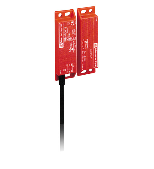 XCSDMP79010 - Coded magnetic switch, Telemecanique Safety switches XCS, XCSDMP, 2 NC, staggered, 10 m.