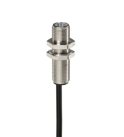 XS112BLPAL2 - inductive sensor XS1 M12, L44mm, brass, Sn2mm, 12.24VDC, cable 2m - Telemecanique Sensors