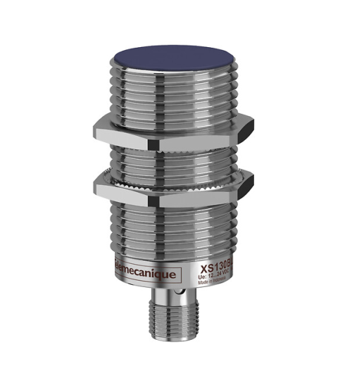 XS130BHNAM12 - inductive sensor XS1 M30, L68mm, brass, Sn15mm, 12.24VDC, M12 - Telemecanique Sensors