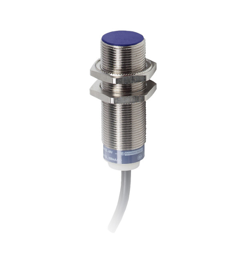 XS518B1DAL5 - Inductive proximity sensors XS, inductive sensor XS5 M18, L62mm, brass, Sn5mm, 12..48 VDC, cable 5 m - Telemecanique Sensors