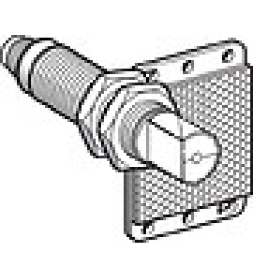 XU9N18PP341WD - Photoelectric sensors XU, XU9, polarised, 90°, Sn 2 m, 12..24 VDC, M12 - Telemecanique Sensors