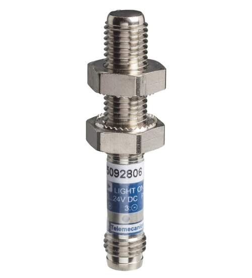 XUAH0203S - Photoelectric sensors XU, XUA, emitter, 12..24 VDC, M8 - Telemecanique Sensors