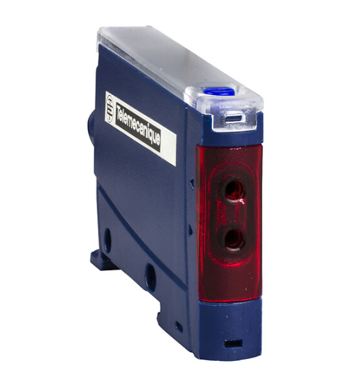 XUDA2NSML2 - Photoelectric sensors XU, fiber optic amplifier, NO/NC programmable, cable 2 m - Telemecanique Sensors