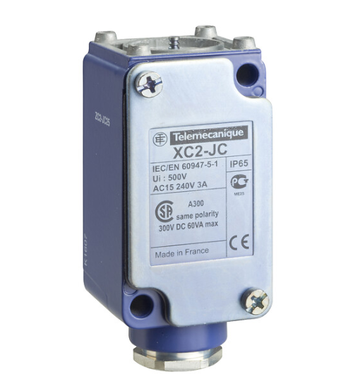 ZC2JC48 - Limit switch body, Limit switches XC Standard, ZC2J, fixed, without display, 2C/O, gold - Telemecanique Sensors