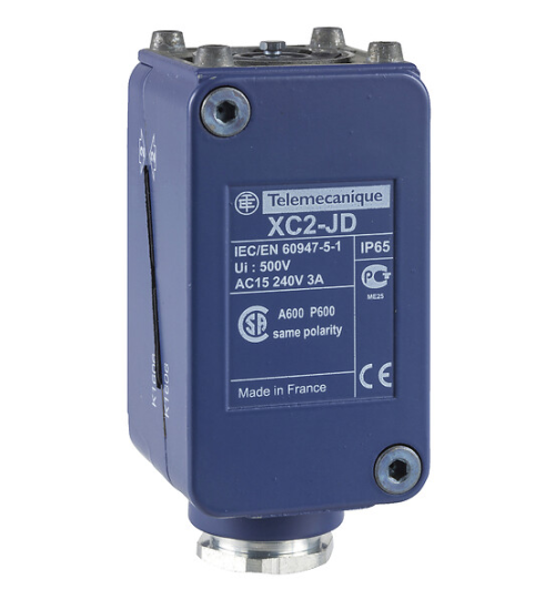 ZC2JD4 - Limit switch body, Limit switches XC Standard, ZC2J, plug in, without display, 2C/O - Telemecanique Sensors