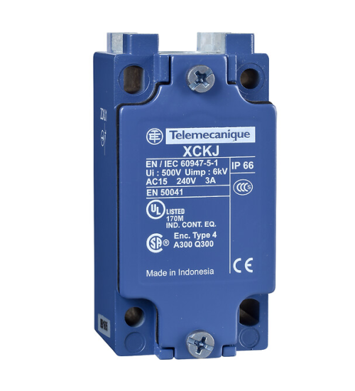ZCKJ8 - Limit switch body, Limit switches XC Standard, ZCKJ, fixed, w/o display, 2 NO, slow break, Pg13 - Telemecanique Sensors