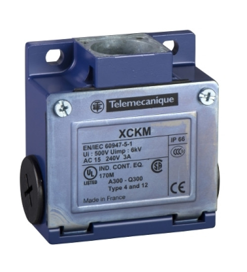 ZCKM5H29 - Limit switch body, Limit switches XC Standard, ZCKM, 1NC+1 NO, slow break, M20 - Telemecanique