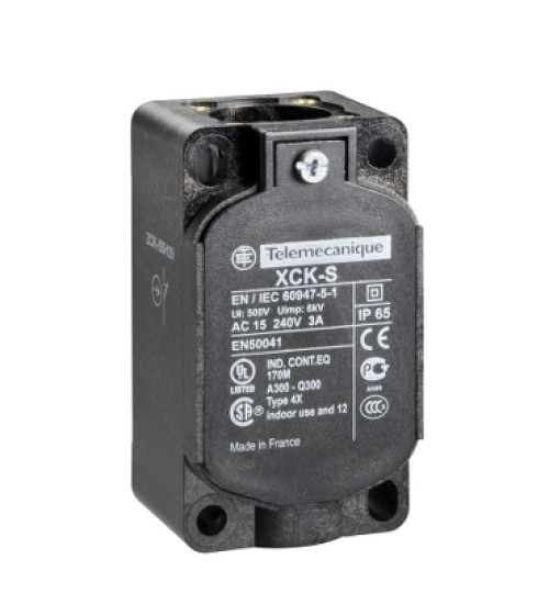 ZCKS1 - Limit switch body, Limit switches XC Standard, ZCKS, 1NC+1 NO, snap action, Pg13.5 - Telemecanique